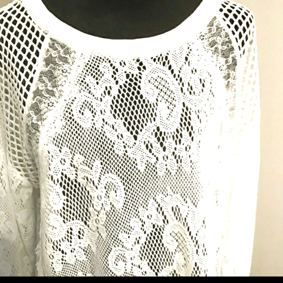 Beautiful lace pullover!! - Picture 1 of 12